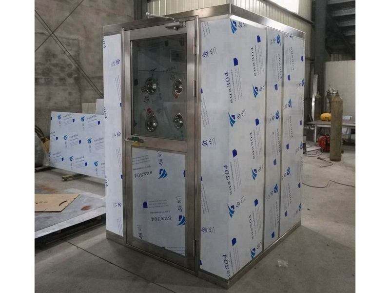 1400*1600*2100多人雙吹不銹鋼風淋室(2-3人)